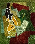 Juan Gris gitarren oil on canvas